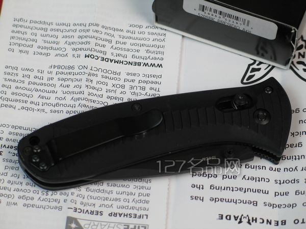 美国蝴蝶Benchmade 520SBK 全刃折刀
