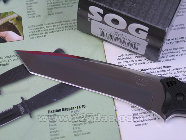 美国哨格SOG VL-50战术直刀