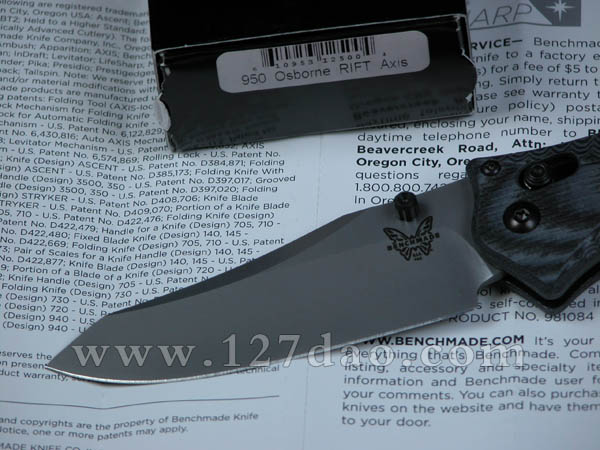 美国蝴蝶Benchmade 950