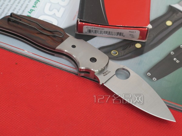 美国蜘蛛SPYDERCO  C123WDP贤者4代 127名刀网