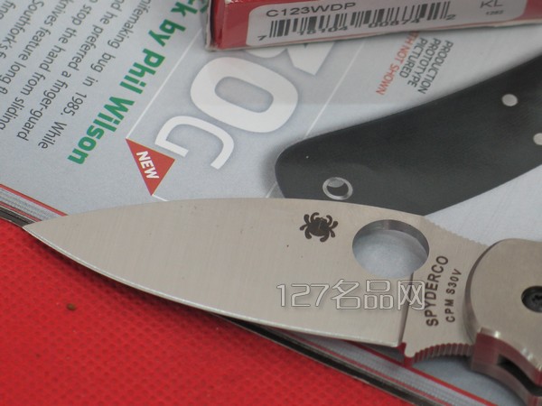 美国蜘蛛SPYDERCO  C123WDP贤者4代 127名刀网