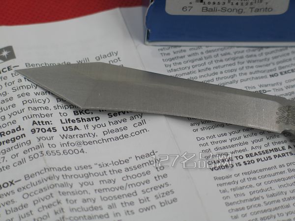 美国蝴蝶 Benchmade 67T头甩刀