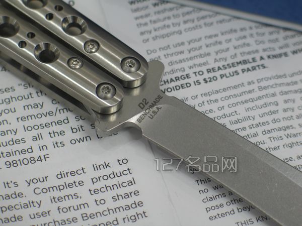 美国蝴蝶 Benchmade 67T头甩刀