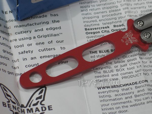 美国蝴蝶 Benchmade 62T练习甩刀