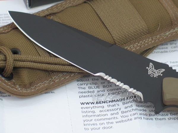 美国蝴蝶BENCHMADE 140SBKSN 猎虎沙漠之狐 