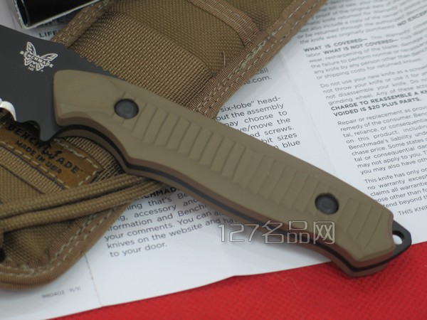 美国蝴蝶BENCHMADE 140SBKSN 猎虎沙漠之狐 