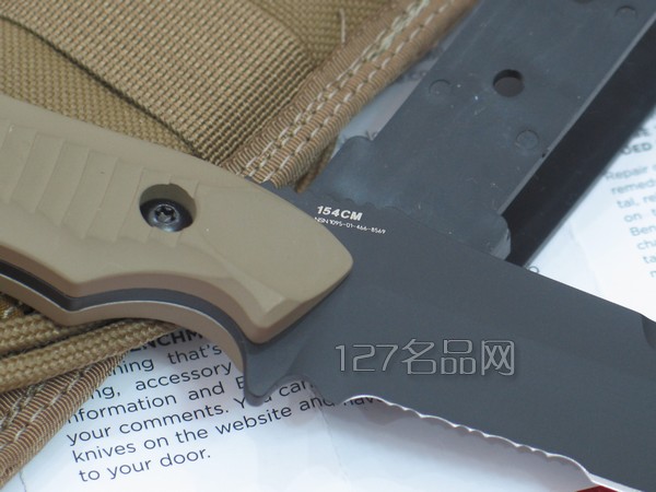 美国蝴蝶BENCHMADE 140SBKSN 猎虎沙漠之狐 