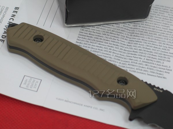 美国蝴蝶BENCHMADE 141SBKSN 猎虎