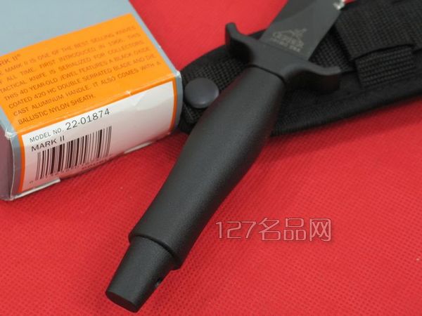 美国戈博 Gerber 1874 双刃半齿格斗刀