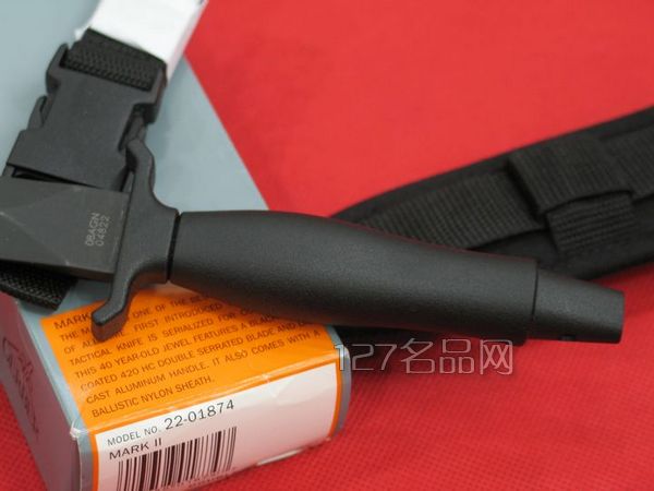 美国戈博 Gerber 1874 双刃半齿格斗刀