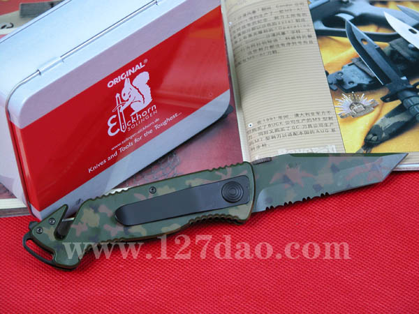 德国索林根丛林救生刀4号