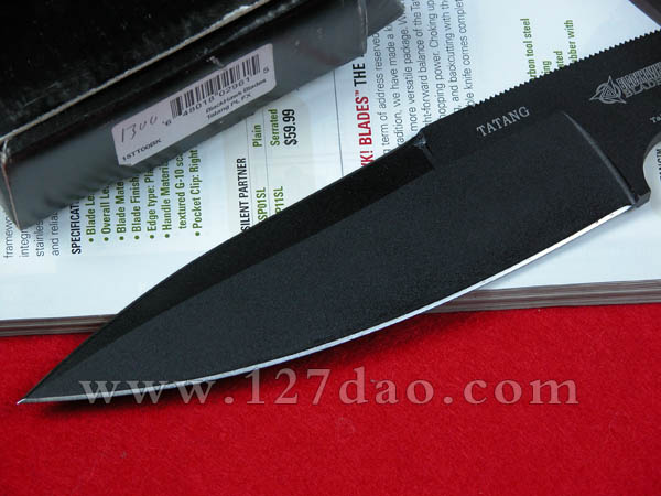 美国黑鹰大型战术直刀 （MOD-15TT00BK） 