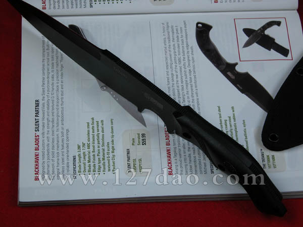 美国黑鹰大型战术直刀 （MOD-15TT00BK） 