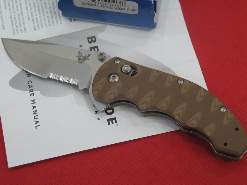 美国蝴蝶 Benchmade 300SSN半齿