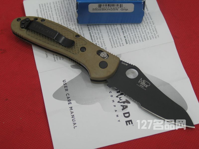 美国蝴蝶 Benchmade 550SBK HGSN