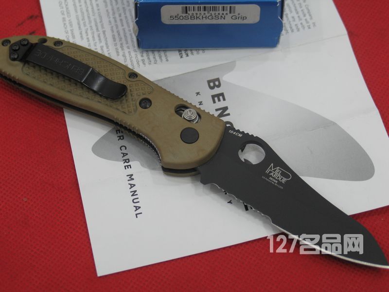 美国蝴蝶 Benchmade 550SBK HGSN