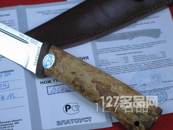 俄罗斯匕首 雏雀RWL-34钢