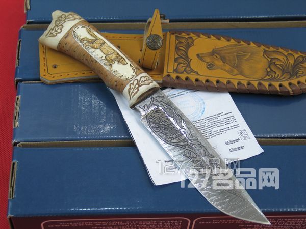俄罗斯步兵大马士革刀
