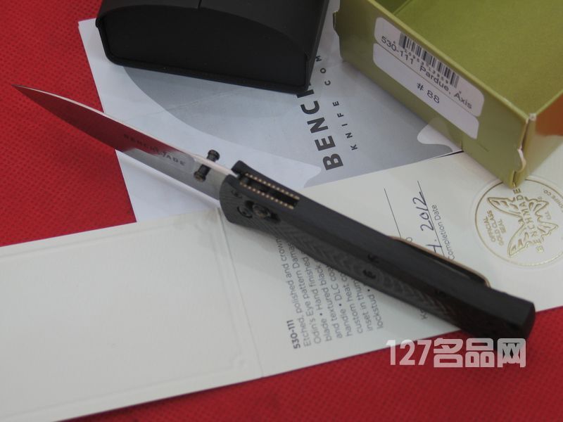 美国蝴蝶 Benchmade 530-111大马士革限量版