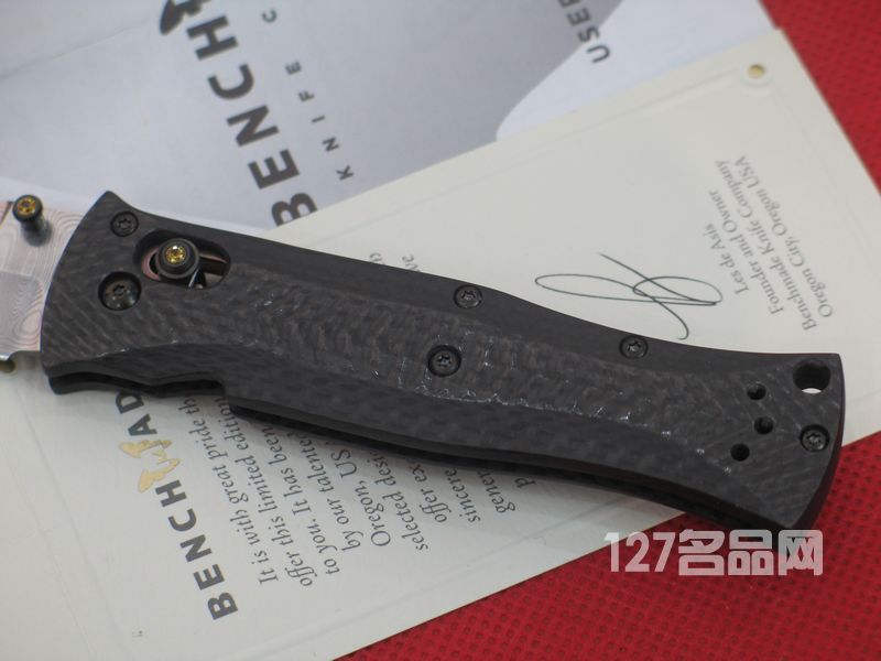 美国蝴蝶 Benchmade 530-111大马士革限量版