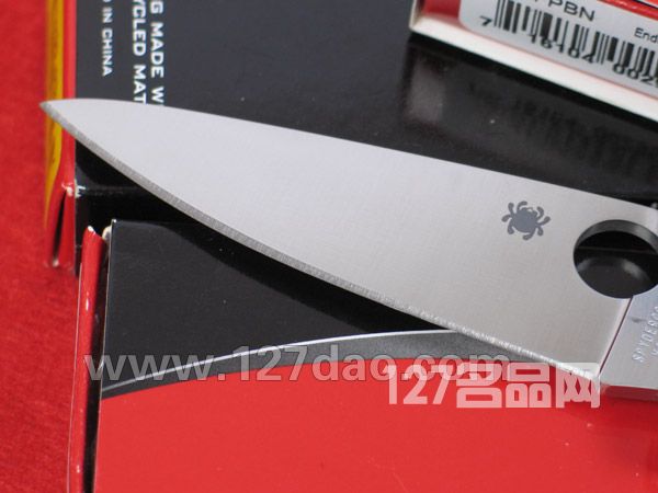 美国蜘蛛SPYDERCO  C10FPBN巅峰棕色  127名刀网