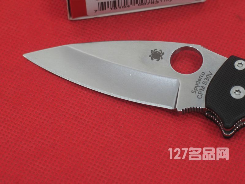 美国蜘蛛SPYDERCO  C101GP2全刃  127名刀网