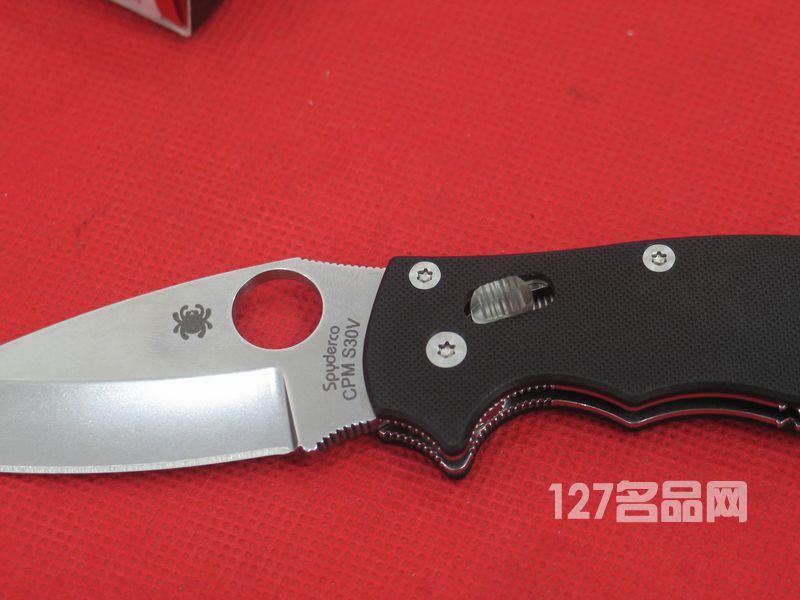 美国蜘蛛SPYDERCO  C101GP2全刃  127名刀网