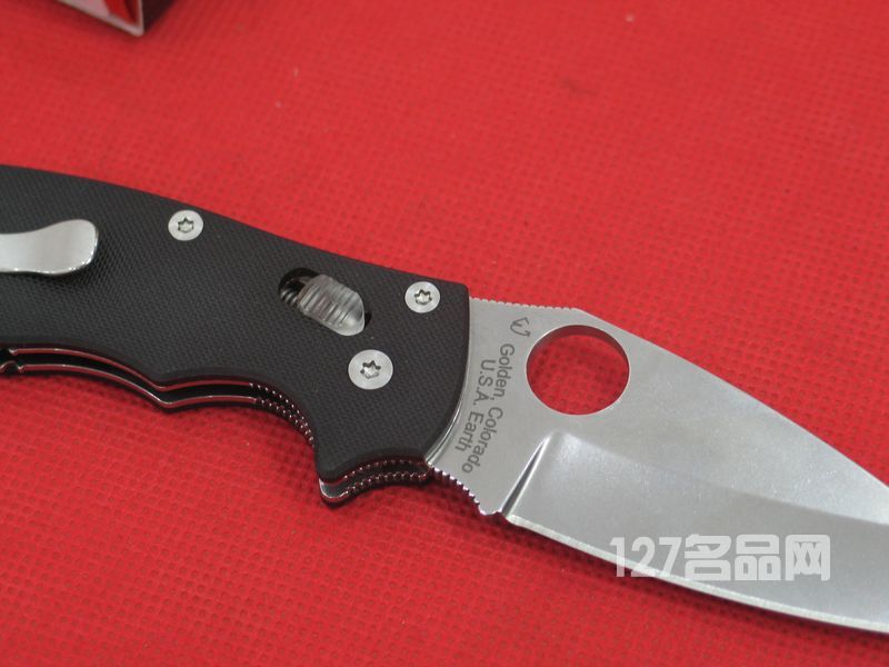 美国蜘蛛SPYDERCO  C101GP2全刃  127名刀网