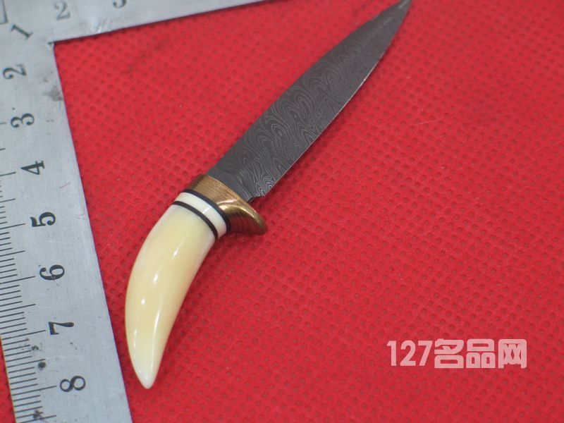 海象牙大马士革迷你型小手工刀