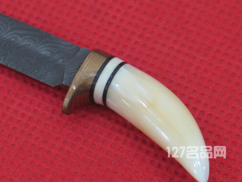 海象牙大马士革迷你型小手工刀