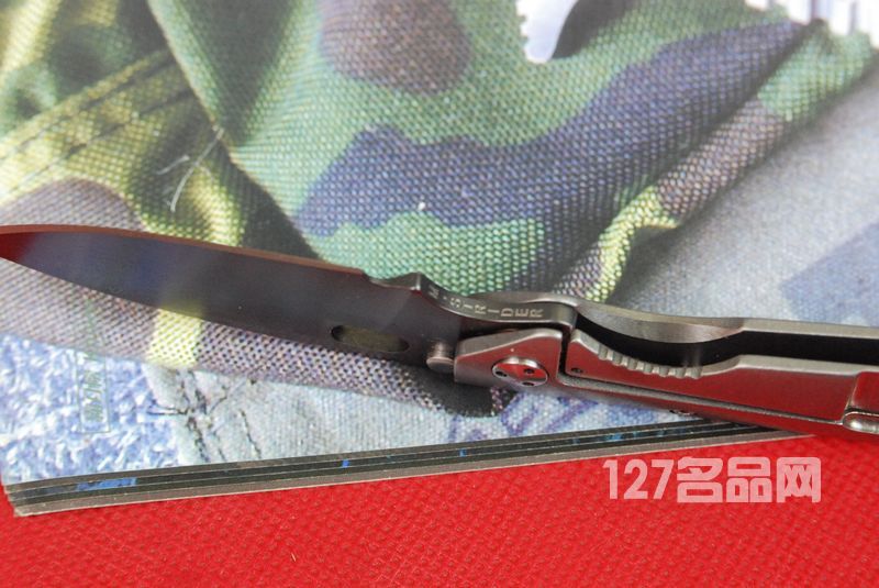 美国挺进者Strider MSC-PT特别版 全钛柄小型折刀