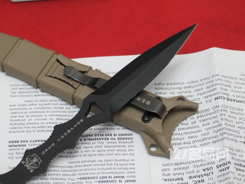 美国蝴蝶BENCHMADE  176BKSN刺型匕首