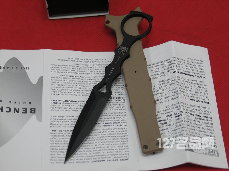 美国蝴蝶BENCHMADE  176BKSN刺型匕首