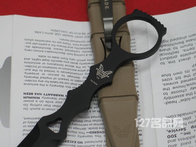 美国蝴蝶BENCHMADE  176BKSN刺型匕首