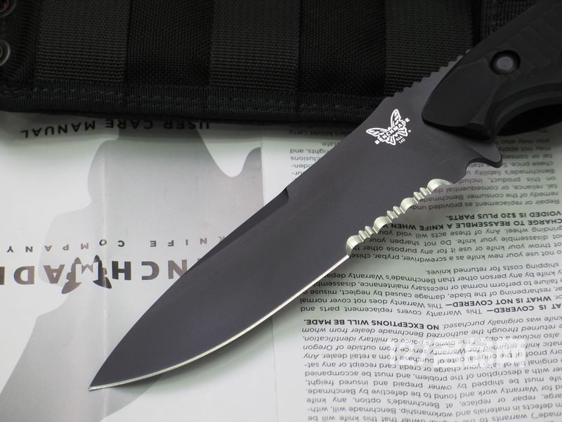 美国蝴蝶BENCHMADE  140SBK半齿战术直刀