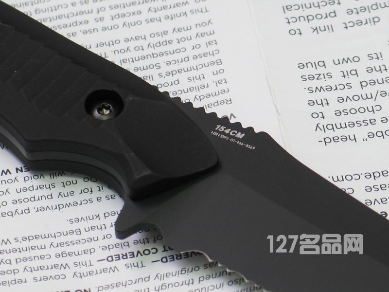 美国蝴蝶BENCHMADE  140SBK半齿战术直刀