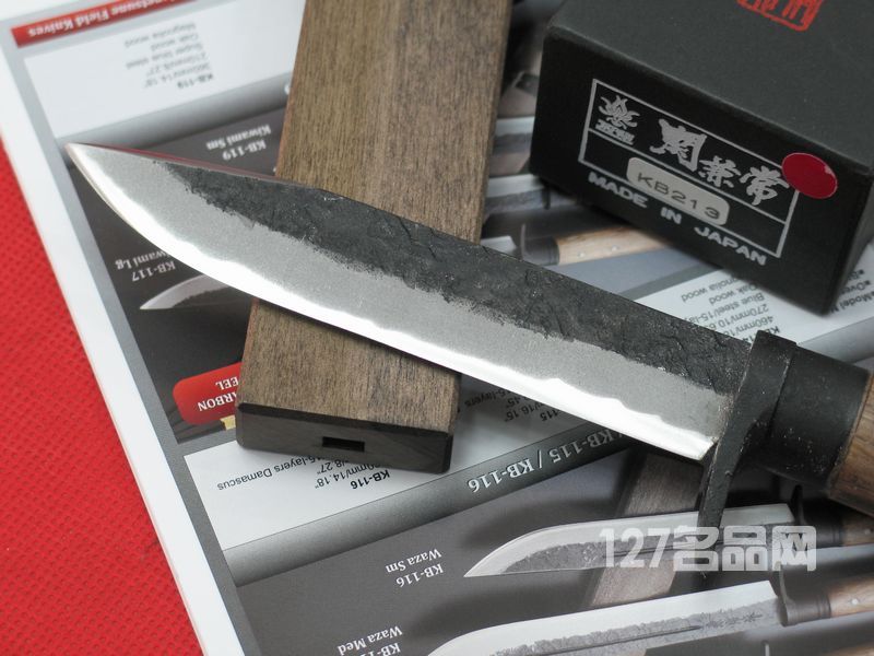 关兼常Kanetsune KB213白钢橡木柄