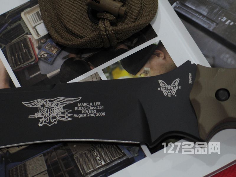 美国蝴蝶BENCHMADE  150BKSN海豹部队战术刀