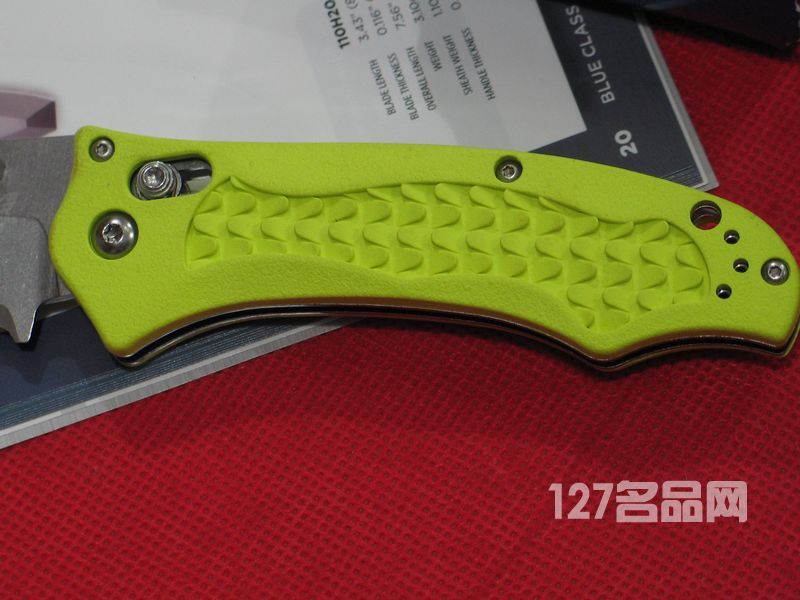 美国蝴蝶BENCHMADE  111SH2O-YEL战术折刀