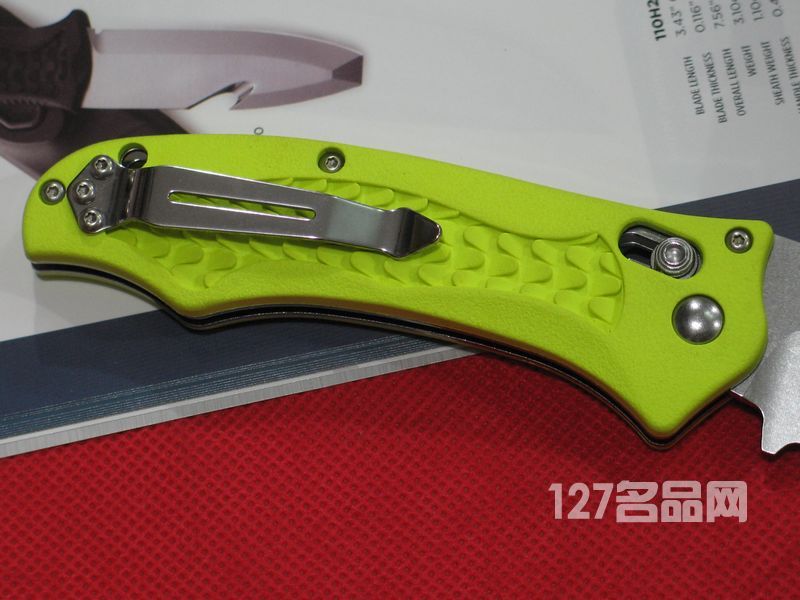 美国蝴蝶BENCHMADE  111SH2O-YEL战术折刀