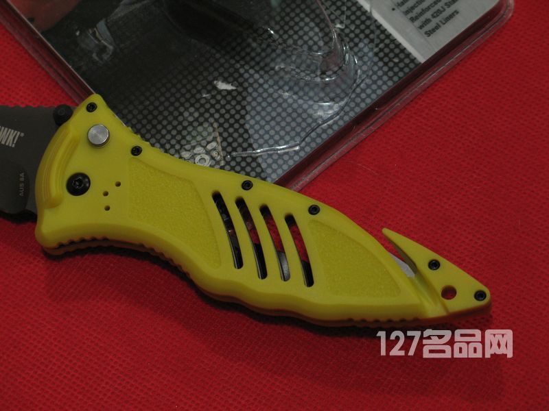 美国黑鹰BlackHawk 15M101YL 马克1 黄色柄
