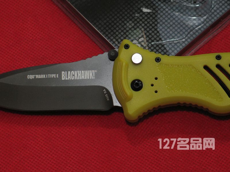 美国黑鹰BlackHawk 15M101YL 马克1 黄色柄