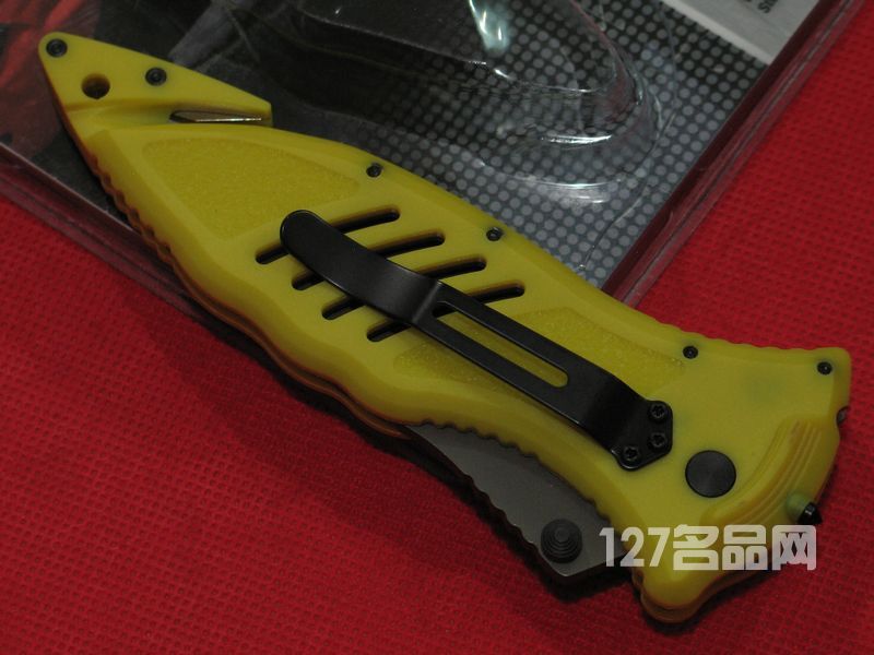 美国黑鹰BlackHawk 15M101YL 马克1 黄色柄