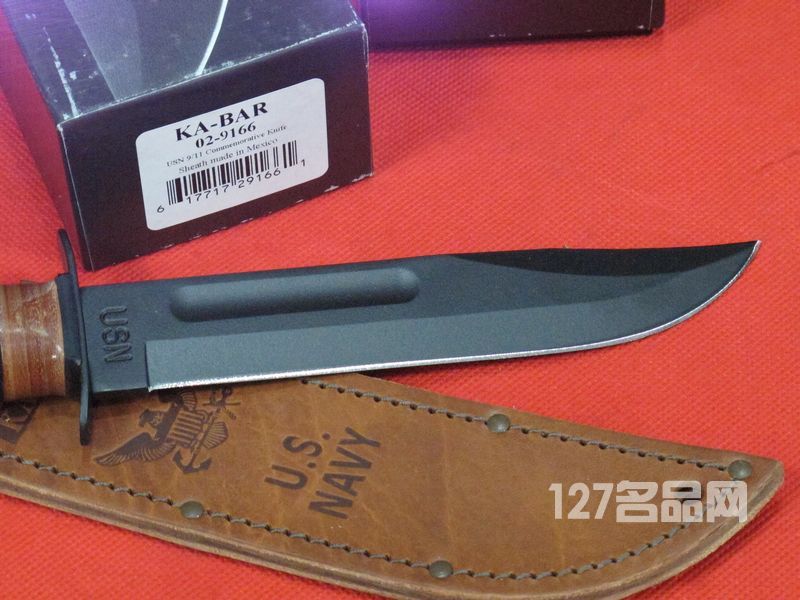 美国卡巴KA-BAR 9166海军911纪念版