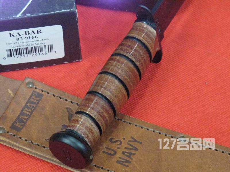 美国卡巴KA-BAR 9166海军911纪念版