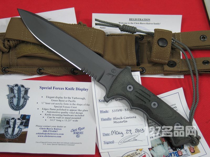 克里斯·里夫Chris Reeve7寸贝雷帽S35VN钢