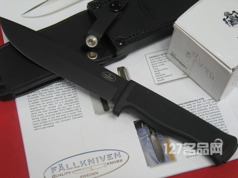 瑞典FK Fallkniven A1军用生存刀