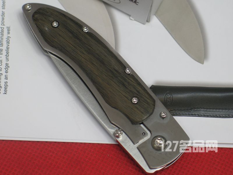 瑞典FK Fallkniven P 3G0ak 海淹橡木柄折刀