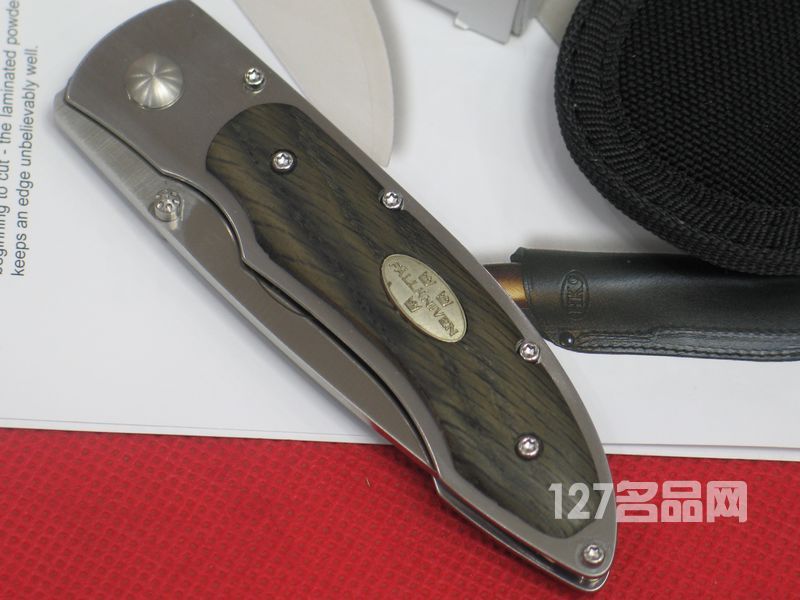 瑞典FK Fallkniven P 3G0ak 海淹橡木柄折刀