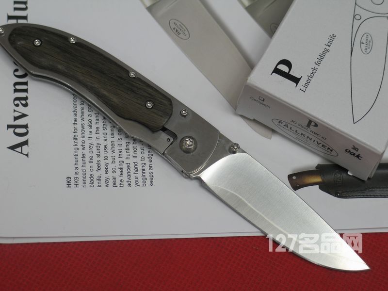 瑞典FK Fallkniven P 3G0ak 海淹橡木柄折刀